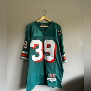 COLLECTIBLE - NFL player of the century jersey  39 Csonka Miami dolphins